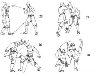 少林三十六式擒拿法(2)，招招绝杀是近身格斗防身自卫的实战招法